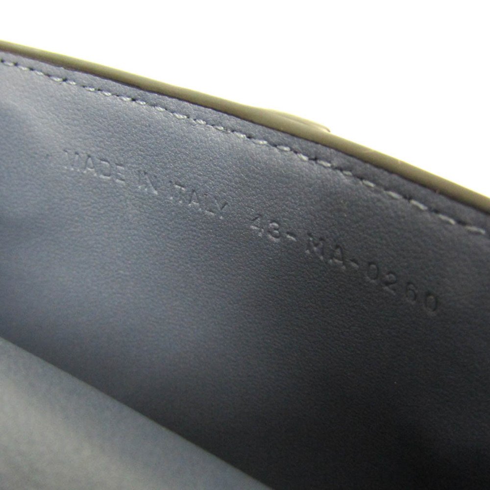 CHRISTIAN DIOR Blue Leather Shoulder Bag - Picture 15 of 15